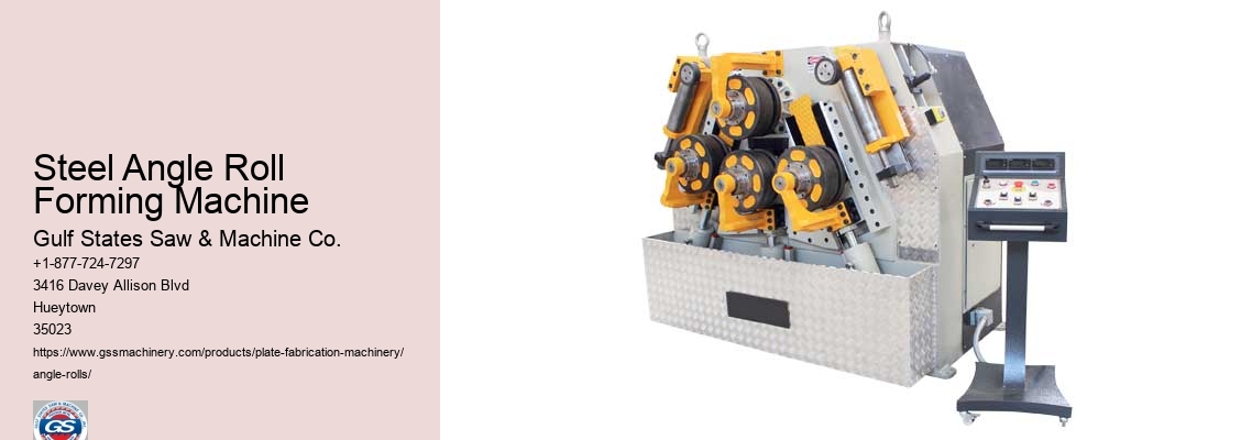 Steel Angle Roll Forming Machine